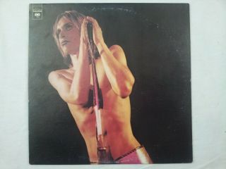 Iggy And The Stooges Raw Power Lp 32111 Vinyl 1976 Re Cbs