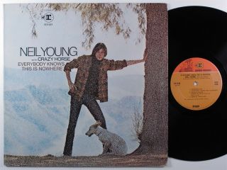 Neil Young Everybody Knows This Is Nowhere Reprise Lp Vg,  Gatefold
