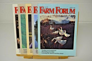 1988 - 89 Case International Harvester Farm Forum Magazines