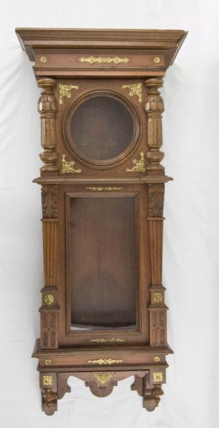 Gustav Becker 3 Weight Vienna Regulator Clock Case Project @ 1890 Altdeutsch