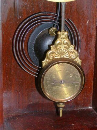 Antique MANTEL CLOCK - Oak,  22 