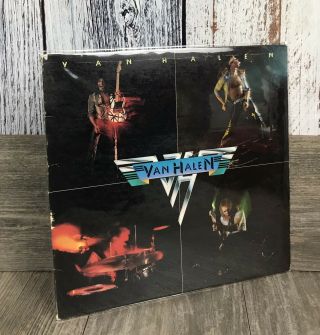 VAN HALEN VAN HALEN DEBUT 1978 ALBUM RECORD LP VINYL EDDIE VAN HALEN SELF TITLED 2