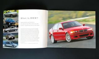 2004 Bmw Dealer Sales Brochure 28 Pages Z4 Roadster 3 5 6 7 Series M Cars