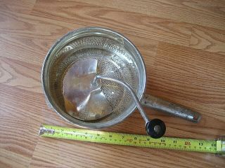 Vtg Foley 101 Metal Food Mill Sifter Masher Strainer Tomato Canning Baby Food