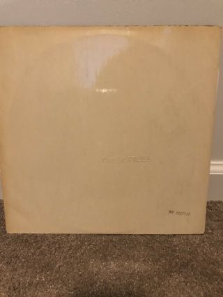 The Beatles White Album Mono 1st Press Top Load PMC 7067/68 2