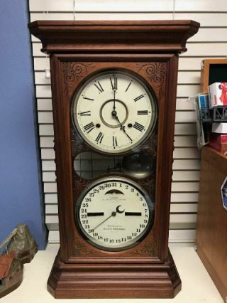 Huge Price Drop Ithaca Calendar Clock Restorations Parts Last Call