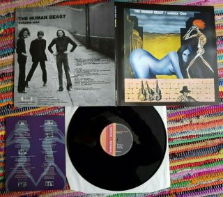 The Human Beast - Volume One - Vinyl Lp,  Inner Biography Sheet - M/m