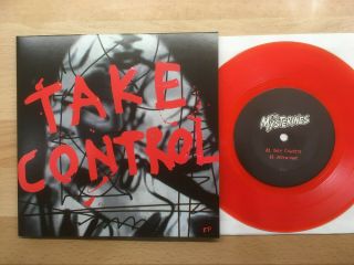 The Mysterines Take Control 2019 4 - Track Ep Rare Ltd Private Press Red Vinyl Nm