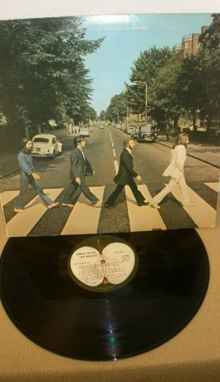 The Beatles Lp - Abbey Road - Apple So - 383 - 1969?