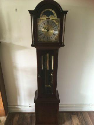 Richard Broad Arch Top Classic Moondial Longcase Clock