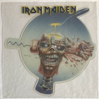 Iron Maiden - Can I Play With Madness - Rare Uk Shaped Picture Disc (vinyl Record)