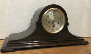 Ansonia “sonia No.  1” Mantel Table Shelf Westminster Chime Tambour Clock