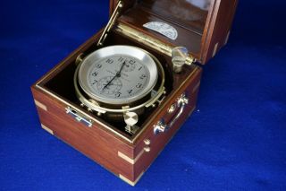 Hamilton Model 21 Marine Chronometer,  just overhauled. 2
