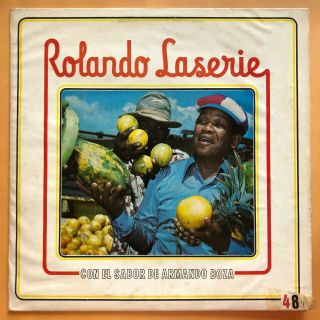 Rolando Laserie / Armando Boza • Con Sabor • Rare Lp • Panama Salsa Guaguanco