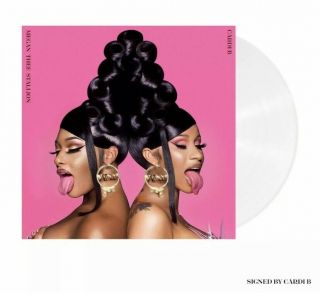 Cardi B - Wap Limited Edition Signed Clear Vinyl Autographed Record