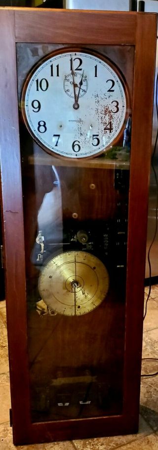 1919 International Time Recording Company Inc.  Clock