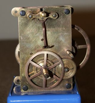 Chelsea Clock Company Weight Driven Movement For A Chelsea Regulator No