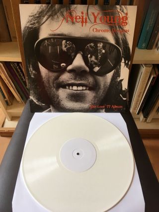 Neil Young Chrome Dreams The Lost 77 Album Ltd Ed White Vinyl (2014)