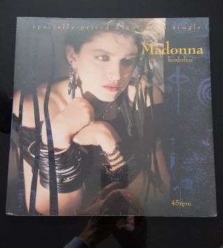 Madonna Ultra Rare Borderline 12 " Vinyl Usa 2 - Cut Maxi Single 1983
