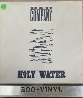 Bad Company Holy Water Vinyl Lp Album Record German 7567 - 91371 - 1 Atco 1990