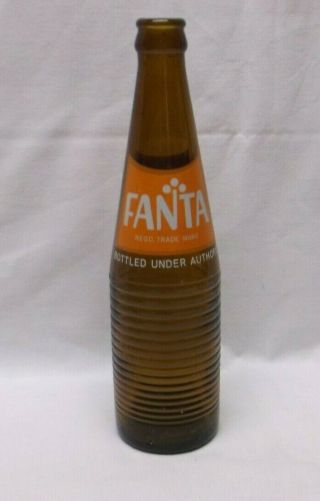 Coca Cola Fanta Amber Foreign Bottle