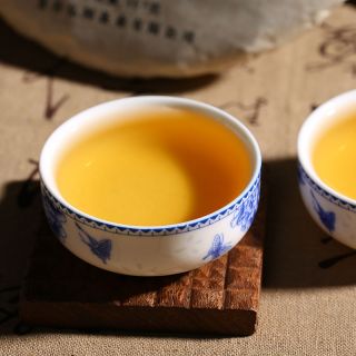 357g oranic chinese sheng cha raw pu er tea cake Yunnan menghai puer tea puerh 2