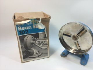 Vintage Spong Bean Slicer Retro Blue 102 England Box