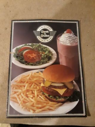 Rare Steak N Shake Menu Hamburger Milkshake Restaurant Cincinnati