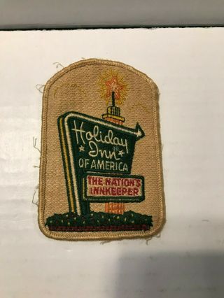 Vintage Holiday Inn Of America Patch
