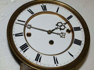 Old Vienna Grand Sonnerie Wall Clock Movement For 3 Weights
