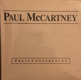 Paul Mccartney,  Press Conferences,  New/mint Rare 4x Coloured 7 " Vinyl Single Set