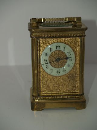 Tiffany & Co.  York Carriage Clock Running Made In France With Tool