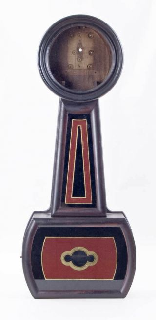 E Howard & Co.  No.  5 Weight Driven Banjo Clock Case Only @ 1880 Good