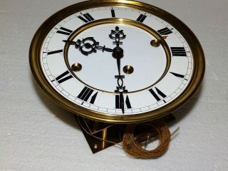 Old 3 Weight Grand Sonnerie Wall Clock Movement Around 1880 - 1900