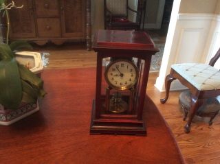 Gustav Becker 400 Day Anniversary Clock Wood Case Beveled Glass 1900’s