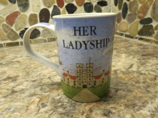 Dunoon Fine Stoneware " Her Ladyship " Mug By Martin Wiscombe Made In England Ex