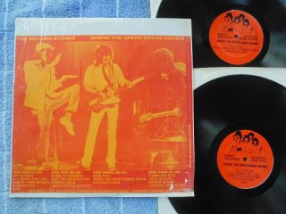The Rolling Stones - Where The Green Grass Grows - Live Double Lp (1978)