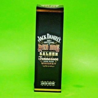 Jack Daniels Tennessee Whisky Paper Red Dog Saloon Box 700 Ml (no Bottle)