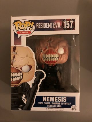 Funky Pop 157 Nemesis Resident Evil Rare Vaulted