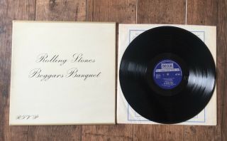 The Rolling Stones ‎– Beggars Banquet Lp.  Uk 1975 Decca ‎– Skl 4955