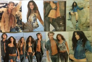85 Guess Fashion Ads (megan Ewing/paris Hilton, ) 1992 - 2003
