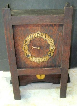 Vintage Sessions/welch Mission Oak Mantle Clock (1903)