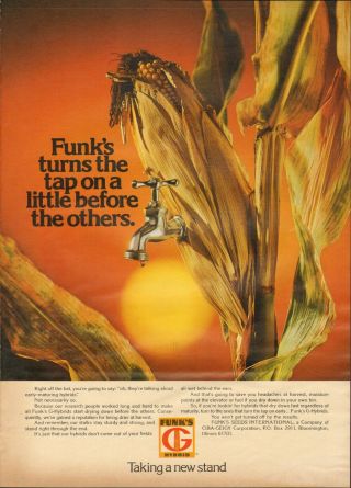 1975 Xlarge Print Ad Of Funk 