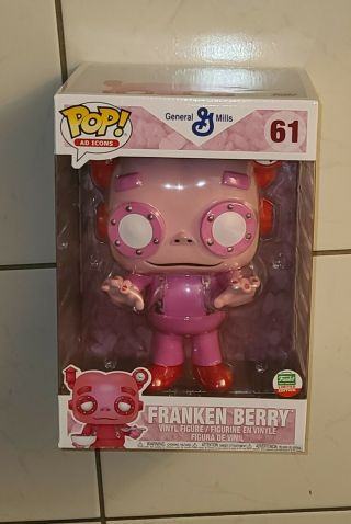 Franken Berry 10 " 159 Funko Pop Ad Icons Funko Shop Exclusive Limited Edition