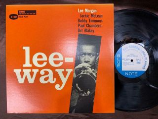 Lee Morgan Leeway Blue Note Gxk 8133 Stereo Promo Japan Vinyl Lp
