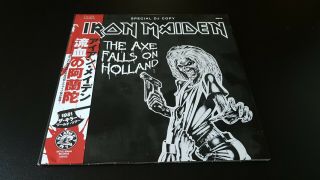 Iron Maiden ‎ - The Axe Falls In Holland - 2 X Lp 