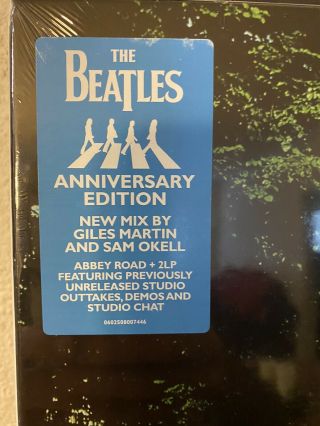 The Beatles - Abbey Road Vinyl Lp (50th Anniversary Deluxe Edition 3lp Box Set)