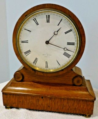 Antique C1860 Victor - Athanase Pierret (vap) French Brevete Sgdg Mantle Clock