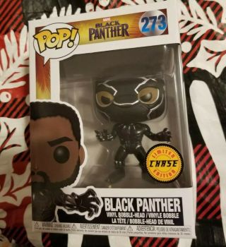Funko Pop Marvel Black Panther 273 Limited Edition Chase Chadwick Boseman