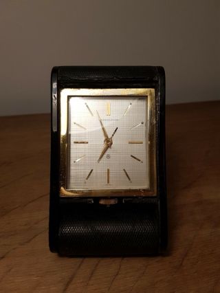 Vintage Jaeger Lecoultre 8 - Day Travel / Desk Clock